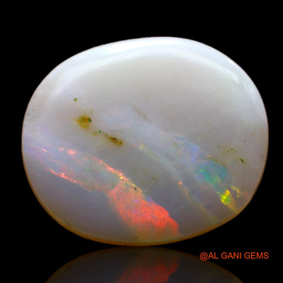 5.00 Cts Natural Australian Fire Opal Oval Cabochon Loose Gemstone For Jewelry 15x12x3 mm AB-530