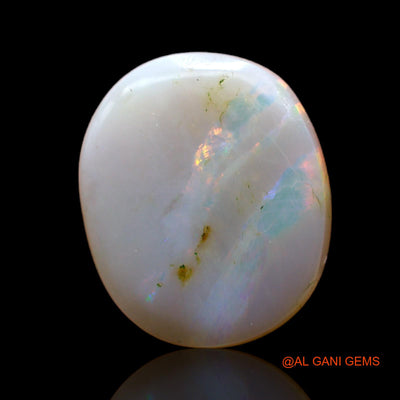 5.00 Cts Natural Australian Fire Opal Oval Cabochon Loose Gemstone For Jewelry 15x12x3 mm AB-530