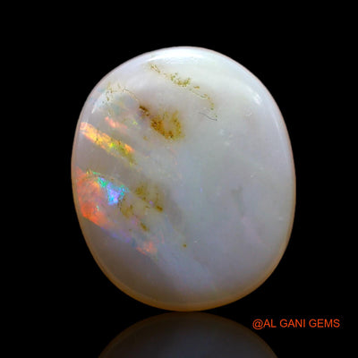 5.00 Cts Natural Australian Fire Opal Oval Cabochon Loose Gemstone For Jewelry 15x12x3 mm AB-530