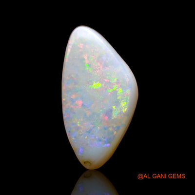 5.00 Cts Natural Australian Fire Opal Loose Gemstone Fancy Cabochon 19x10x4 mm AB-532
