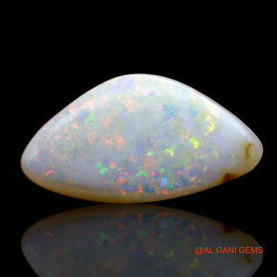 5.00 Cts Natural Australian Fire Opal Loose Gemstone Fancy Cabochon 19x10x4 mm AB-532