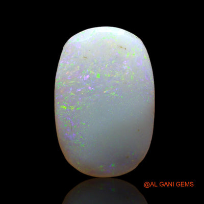 3.00 Cts Unheated Australian Fire Opal Loose Gemstone Oval Cabochon Natural 17x11x2 mm AB-533