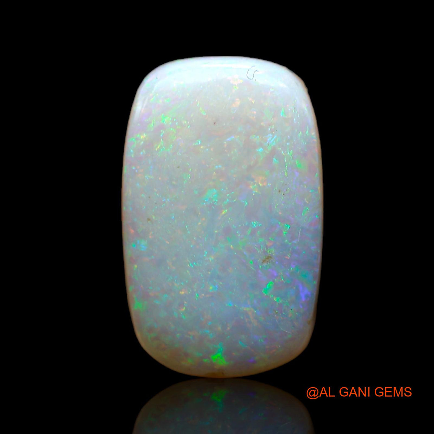 4.00 Cts Natural Australian Fire Opal Loose Gemstone Oval Cabochon 16x10x3 mm AB-543