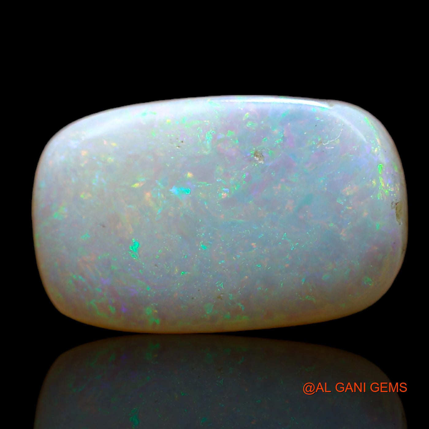 4.00 Cts Natural Australian Fire Opal Loose Gemstone Oval Cabochon 16x10x3 mm AB-543