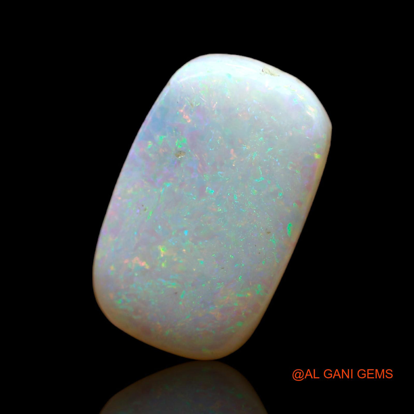 4.00 Cts Natural Australian Fire Opal Loose Gemstone Oval Cabochon 16x10x3 mm AB-543