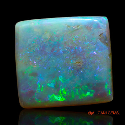 5.00 Cts Unheated Australian Fire Opal Loose Gemstone Square Cabochon Natural 12x12x3 mm AB-547