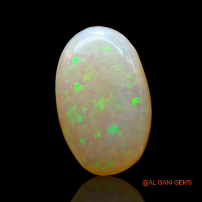 5.00 Cts Natural Australian Fire Opal Loose Gemstone Oval Cabochon 16x10x4 mm AB-549