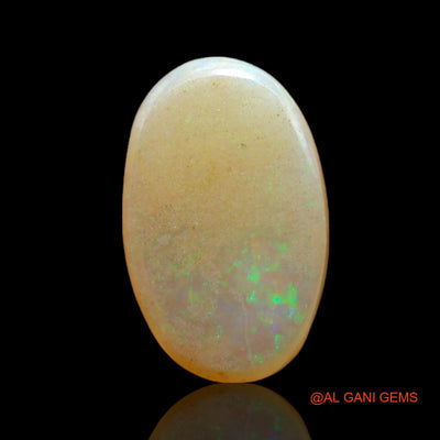 5.00 Cts Natural Australian Fire Opal Loose Gemstone Oval Cabochon 16x10x4 mm AB-549