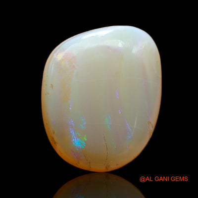 Natural Fire Opal Gemstone 6.00 Cts Loose Fancy Cabochon From Australia 14x12x5 mm AB-553