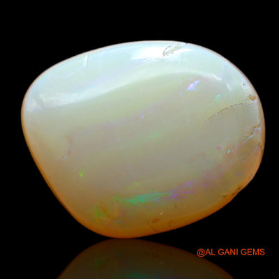 Natural Fire Opal Gemstone 6.00 Cts Loose Fancy Cabochon From Australia 14x12x5 mm AB-553