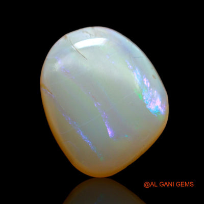 Natural Fire Opal Gemstone 6.00 Cts Loose Fancy Cabochon From Australia 14x12x5 mm AB-553