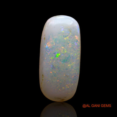 Natural Fire Opal Gemstone 3.00 Cts Loose Oval Cabochon From Australia 17x8x3 mm AB-554