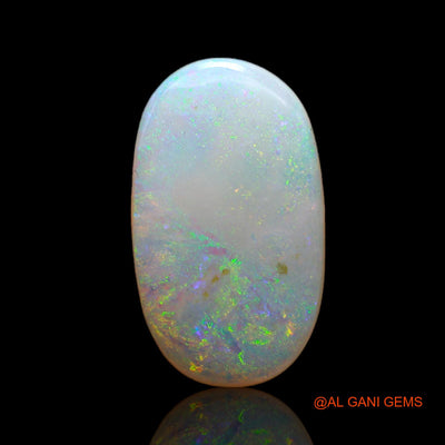 3.00 Cts Natural Australian Fire Opal Loose Gemstone Oval Cabochon 16x9x3 mm AB-558