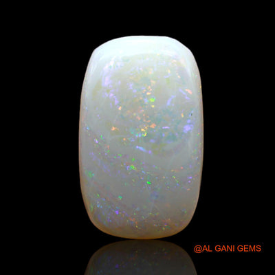 Natural Untreated Fire Opal Loose Gemstone Oval Cabochon From Australia 4.00 Cts 15x9x9 mm AB-559