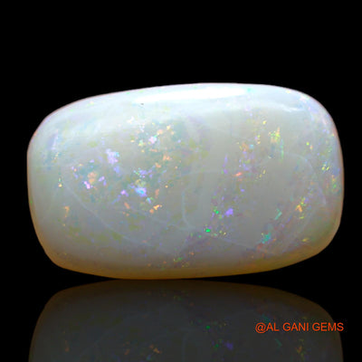 Natural Untreated Fire Opal Loose Gemstone Oval Cabochon From Australia 4.00 Cts 15x9x9 mm AB-559