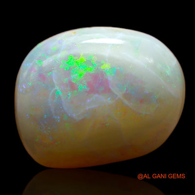Natural Untreated Fire Opal Loose Gemstone Fancy Cabochon From Australia 5.00 Cts 14x11x4 mm AB-560