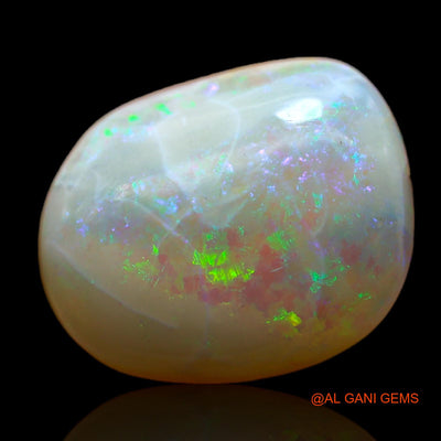 Natural Untreated Fire Opal Loose Gemstone Fancy Cabochon From Australia 5.00 Cts 14x11x4 mm AB-560