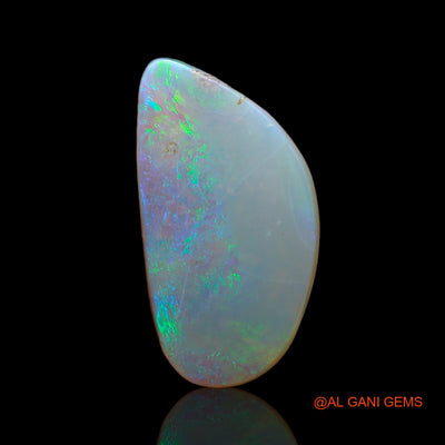 3.00 Cts Natural Australian Fire Opal Fancy Cabochon Loose Gemstone For Jewelry 17x9x3 mm AB-561