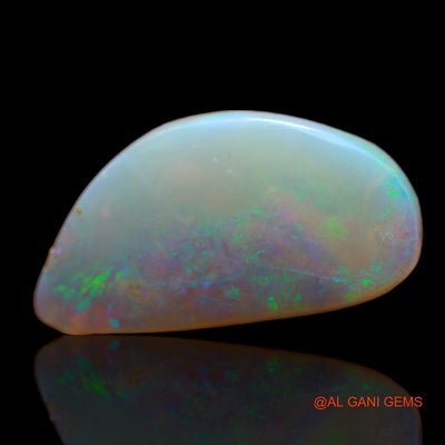 3.00 Cts Natural Australian Fire Opal Fancy Cabochon Loose Gemstone For Jewelry 17x9x3 mm AB-561