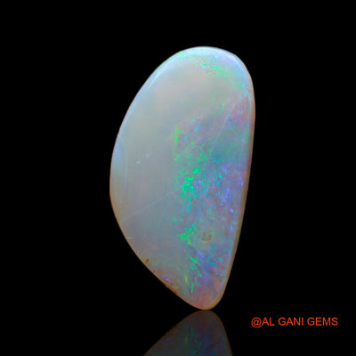 3.00 Cts Natural Australian Fire Opal Fancy Cabochon Loose Gemstone For Jewelry 17x9x3 mm AB-561