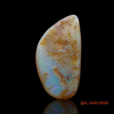 3.00 Cts Natural Australian Fire Opal Fancy Cabochon Loose Gemstone For Jewelry 17x9x3 mm AB-561