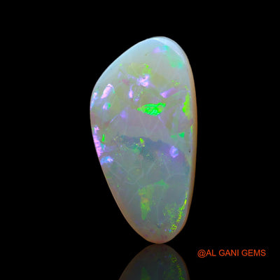 Natural Fire Opal Gemstone 3.00 Cts Loose Fancy Cabochon From Australia 17x9x3 mm AB-565