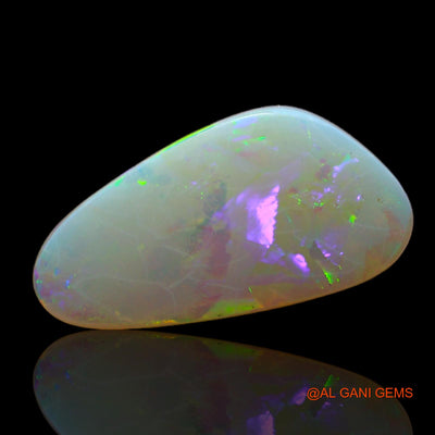 Natural Fire Opal Gemstone 3.00 Cts Loose Fancy Cabochon From Australia 17x9x3 mm AB-565