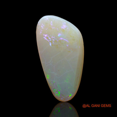 Natural Fire Opal Gemstone 3.00 Cts Loose Fancy Cabochon From Australia 17x9x3 mm AB-565