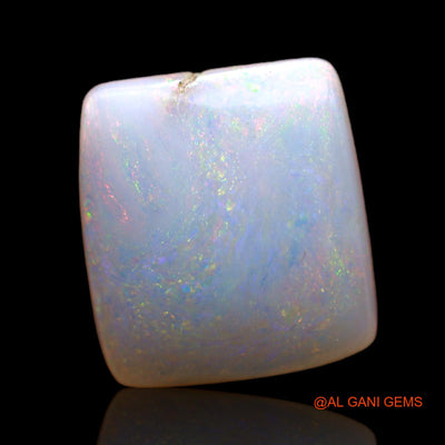Natural Fire Opal Gemstone 5.00 Cts Loose Square Cabochon From Australia 12x11x5 mm AB-569