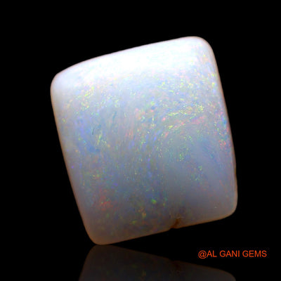 Natural Fire Opal Gemstone 5.00 Cts Loose Square Cabochon From Australia 12x11x5 mm AB-569