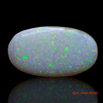4.00 Cts Natural Australian Fire Opal Loose Gemstone Oval Cabochon 21x11x2 mm AB-56