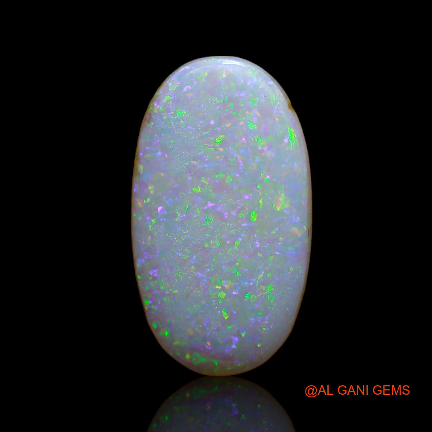 4.00 Cts Natural Australian Fire Opal Loose Gemstone Oval Cabochon 21x11x2 mm AB-56