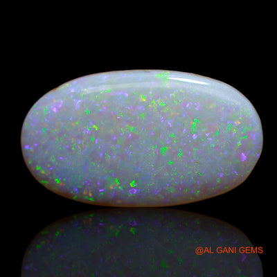 4.00 Cts Natural Australian Fire Opal Loose Gemstone Oval Cabochon 21x11x2 mm AB-56