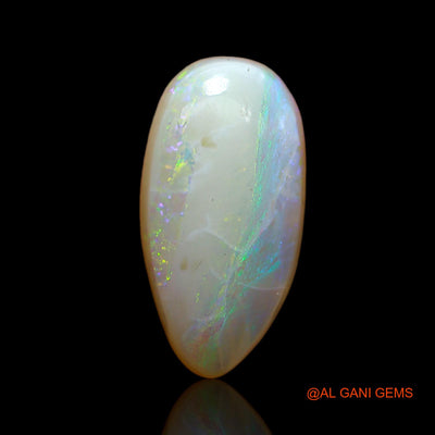 5.00 Cts Unheated Australian Fire Opal Loose Gemstone Fancy Cabochon Natural 16x8x5 mm AB-574