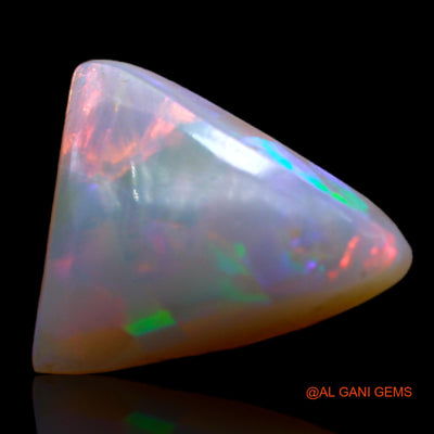 3.00 Cts Natural Australian Fire Opal Trillion Cabochon Loose Gemstone For Jewelry 12x11x4 mm AB-580
