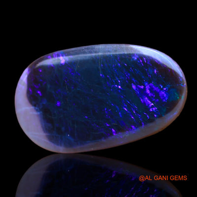 3.00 Cts Natural Australian Fire Opal Loose Gemstone Fancy Cabochon 15x9x3 mm AB-581