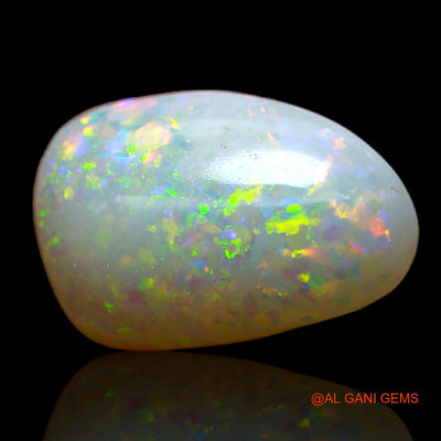 3.00 Cts Natural Australian Fire Opal Fancy Cabochon Loose Gemstone For Jewelry 13x9x4 mm AB-585