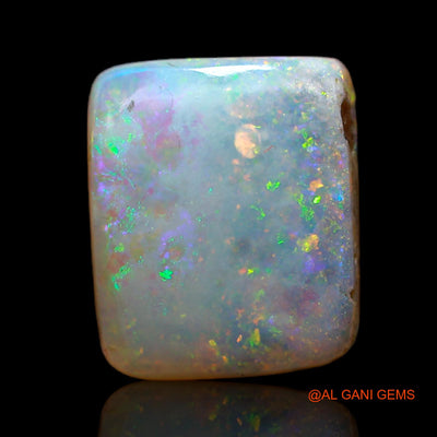 2.70 Cts Natural Australian Fire Opal Loose Gemstone Square Cabochon 11x9x3 mm AB-590