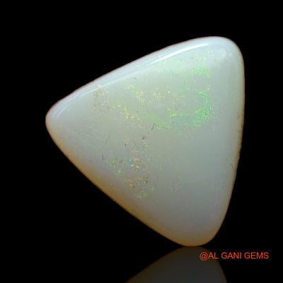Natural Fire Opal Gemstone 3.40 Cts Loose Trillion Cabochon From Australia 11x11x4 mm AB-591