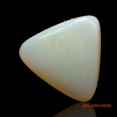 Natural Fire Opal Gemstone 3.40 Cts Loose Trillion Cabochon From Australia 11x11x4 mm AB-591