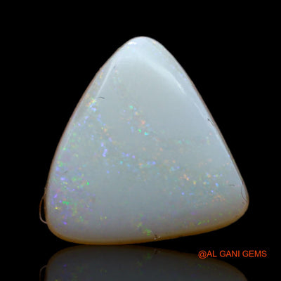 2.50 Cts Natural Australian Fire Opal Loose Gemstone Trillion Cabochon 11x11x3 mm AB-594