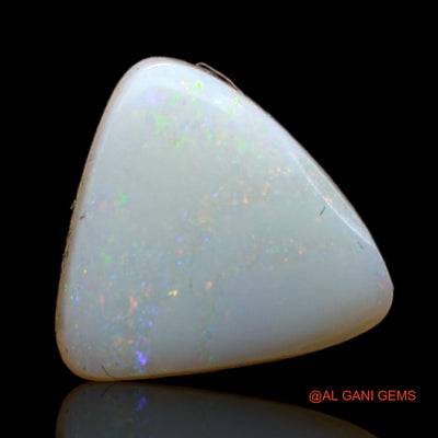 2.50 Cts Natural Australian Fire Opal Loose Gemstone Trillion Cabochon 11x11x3 mm AB-594