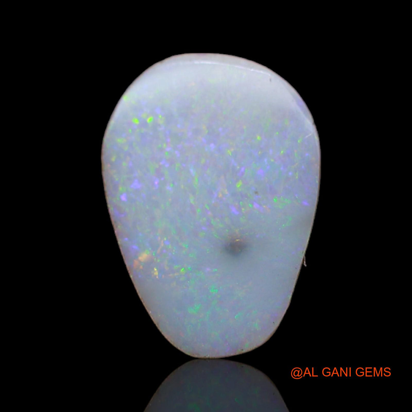 2.00 Cts Natural Australian Fire Opal Loose Gemstone Fancy Cabochon 13x9x2 mm AB-595