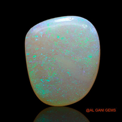 2.00 Cts Unheated Australian Fire Opal Loose Gemstone Fancy Cabochon Natural 11x9x2 mm AB-597