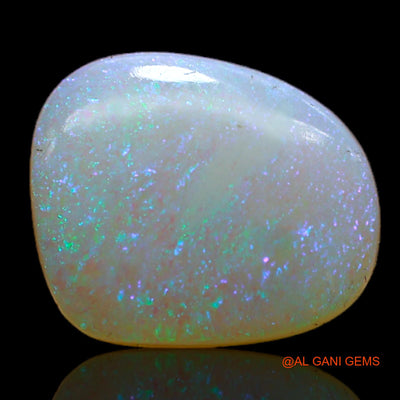 2.00 Cts Unheated Australian Fire Opal Loose Gemstone Fancy Cabochon Natural 11x9x2 mm AB-597