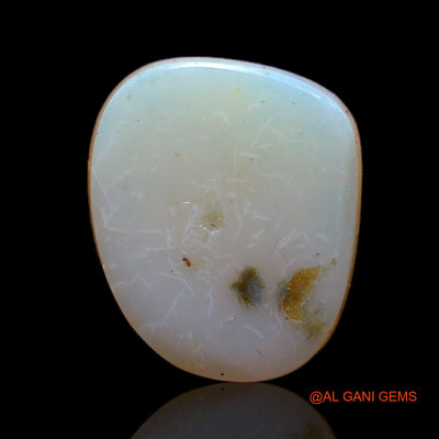 2.00 Cts Unheated Australian Fire Opal Loose Gemstone Fancy Cabochon Natural 11x9x2 mm AB-597