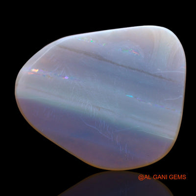 15.00 Cts Natural Australian Fire Opal Fancy Cabochon Loose Gemstone For Jewelry 30x25x2 mm AB-601