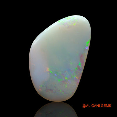 Natural Fire Opal Gemstone 17.00 Cts Loose Fancy Cabochon From Australia 31x19x4 mm AB-602