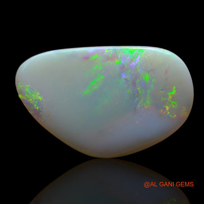 Natural Fire Opal Gemstone 17.00 Cts Loose Fancy Cabochon From Australia 31x19x4 mm AB-602