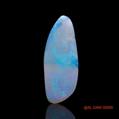 8.00 Cts Natural Australian Fire Opal Loose Gemstone Fancy Cabochon 32x12x3 mm AB-605